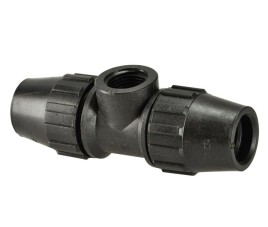 Tyleenkoppeling t-stuk 25x3/4x25