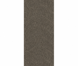 OPPIO Viltpaneel  Olive Truffle - HONGAARSE PUNT - 280x52 cm - Brandvertragend & Geluiddempend