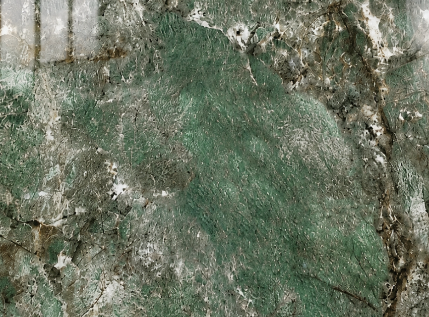 Oppio €69 PER PANEEL - 120x280x0,3 cm - PVC Wandpaneel ONYX Green - Hoogglans