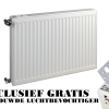 60x160 cm Type 22 - 3503 Watt - Oppio Paneelradiator Compact 6 geribbelde voorzijde - Wit (Ral 9016)