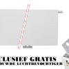 60x180 cm Type 22 - 3941 Watt - ECA Paneelradiator Compact 8 gegroefde voorzijde - Wit (Ral 9016)