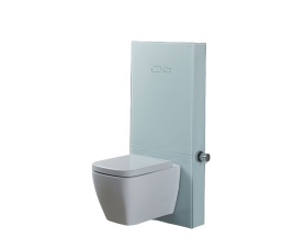 Inbouwreservoir met Glazen Voorpaneel en Touchless Sensorbediening – Wit