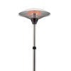 OPPIO Elektrische PRO Rond Terrasverwarmer 2100W ( STAAND ) - WIFI FUNCTIE