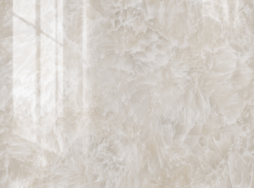 Oppio €57 PER PANEEL - 120x280x0,3 cm – Sardonyx PVC Wandpaneel Hoogglans