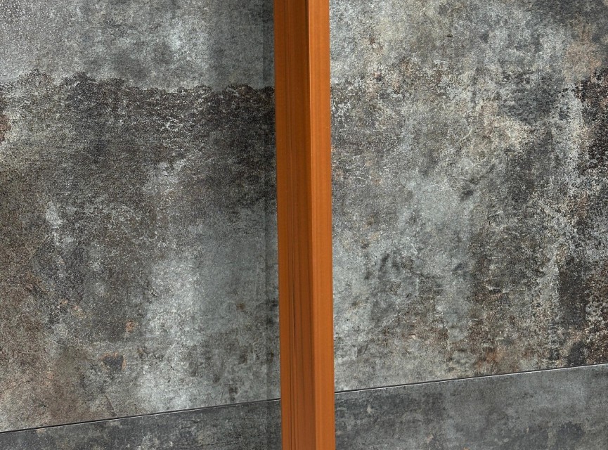 Oppio TEAK - HOEKPROFIEL 290x5x5 cm WPC ( 360° volledig bedekkende beschermlaag )