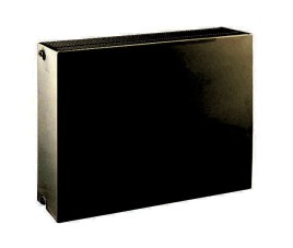 50x80 cm Type 33 - 2203 Watt - ECA Paneelradiator Compact 8 vlakke voorzijde - Mat Zwart (Ral 9005)