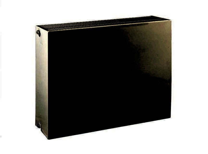 50x80 cm Type 33 - 2203 Watt - ECA Paneelradiator Compact 8 vlakke voorzijde - Mat Zwart (Ral 9005)