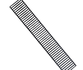 Losse bovenrooster paneelradiator type 22 - 1600 mm - Kleur Zwart (RAL 9005)