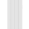 150x33,5 cm - Ambiente Verticale Elektrische Radiator – 1000 Watt  – Keramisch – RAL 9016 Wit