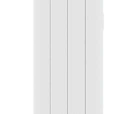 150x33,5 cm - Ambiente Verticale Elektrische Radiator – 1000 Watt  – Keramisch – RAL 9016 Wit