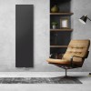 160x50 cm Type 20 - 1591 Watt - Oppio Verticale radiator vlakke voorzijde - Mat Zwart (Ral 9005)