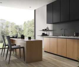 OPPIO Viltpaneel Beige JAPANDI - 60x280 cm - Brandvertragend & Geluiddempend