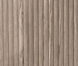 RONDE LATTEN - WALNOOT Eiken akoestische wand panelen lattenwand met Vilt