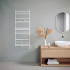 120x50 cm – Oppio ECO Digital WiFi elektrische handdoekradiator – Wit (RAL 9016)
