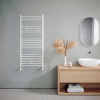120x60 cm - 794 Watt - Oppio Handdoekradiator - Wit (Ral 9016)