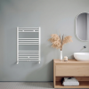 80x60 cm - 547 watt - Oppio handdoekradiator - Wit (Ral 9016)