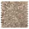 Oppio Geborsteld MINI Hexagon Bronce - Zelfklevend Mozaiek 308x298x4mm