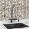 Oppio Geborsteld MINI blokjes Goud - Zelfklevend Mozaiek 265x265x4mm
