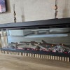 Amsterdam elektrische 3-zijdige haard 220 cm – LED Smart & Verwarming