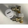 Thermostatische haakse aansluitingen tbv radiator - Rast-H1