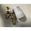Thermostatische rechte aansluitingen tbv radiator - Rast-R1