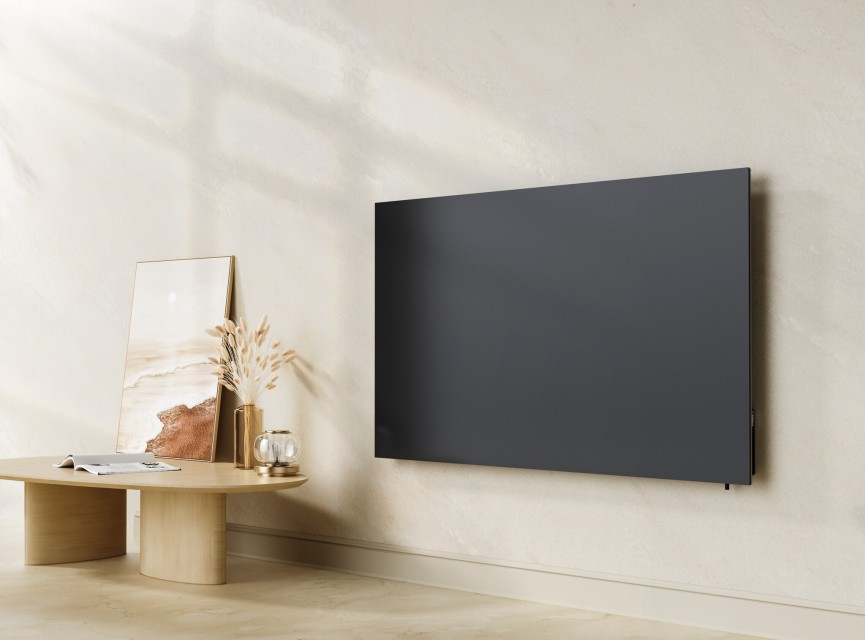 Oppio GlassHeat Pro Infrarood Paneelradiator 60x100 cm - Zwart | Slim & Energiezuinig