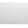 40x100 cm - Radiator Cover Lined (Gegroefde voorplaat) - Wit (RAL 9016)
