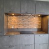 Oppio Taupe Natuursteen Wildverband - Zelfklevend Mozaiek 303x298x4mm