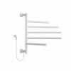 60x45 cm - Push & Pull elektrische handdoekradiator  Wit  (Ral 9016) - Dry Heating