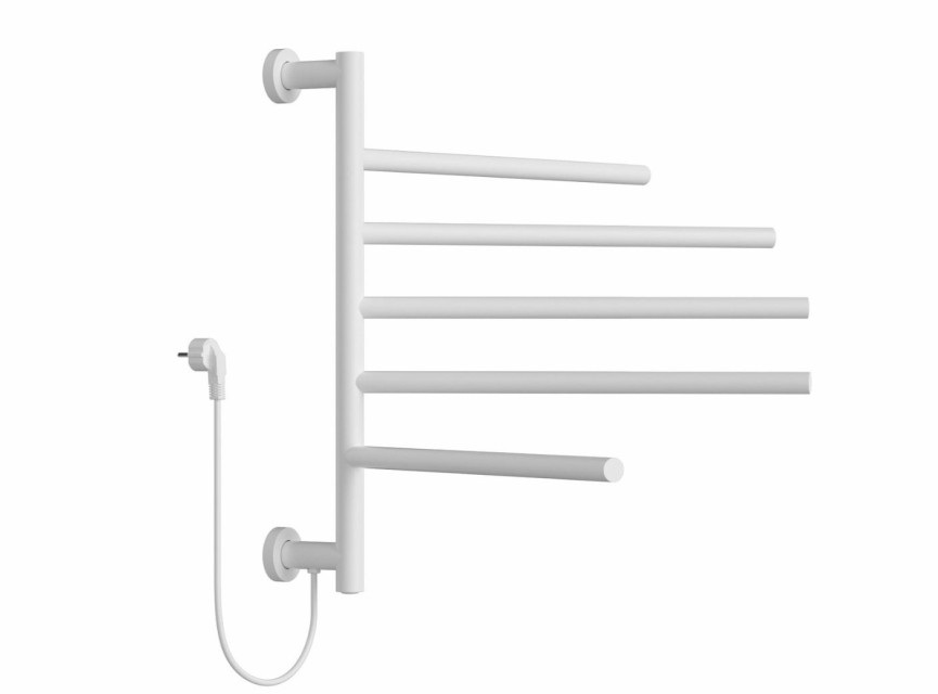 60x45 cm - Push & Pull elektrische handdoekradiator  Wit  (Ral 9016) - Dry Heating