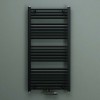 Universele radiator-aansluitset Zwart (midden-onder-haaks) onderblokset