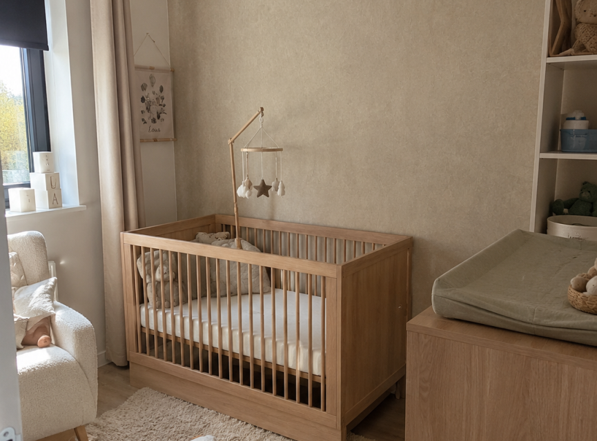 Oppio €98 PER PANEEL - 120x280x0,3 cm – Oxy BEIGE PVC Wandpaneel MAT