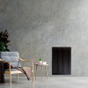 90x100 cm Type 22 - 2934 Watt - ECA Paneelradiator Compact 8 geribbelde voorzijde - Mat Zwart (Ral 9005)