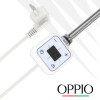160x50 cm - Oppio Smart Digital Wit (Ral 9016) elektrische handdoekradiator