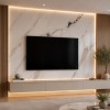 Oppio €49 PER PANEEL - PVC Wandpaneel Calacatta Gold Hoogglans - 120x280x0,3 cm