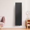 160x50 cm Type 20 - 1591 Watt - Oppio Verticale radiator vlakke voorzijde - Mat Zwart (Ral 9005)