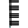 164x40 cm - Oppio Elite ECO Digital elektrische handdoekradiator - Mat Zwart (Ral 9005)