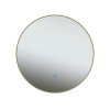 LUNA - 40 CM ( GOUD ) Badkamerspiegel met verlichting