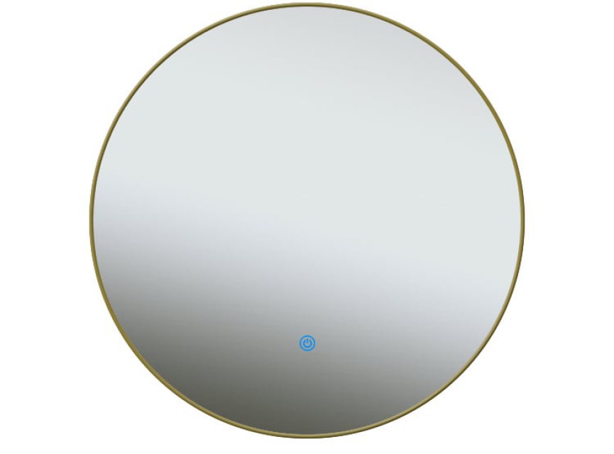LUNA - 40 CM ( GOUD ) Badkamerspiegel met verlichting