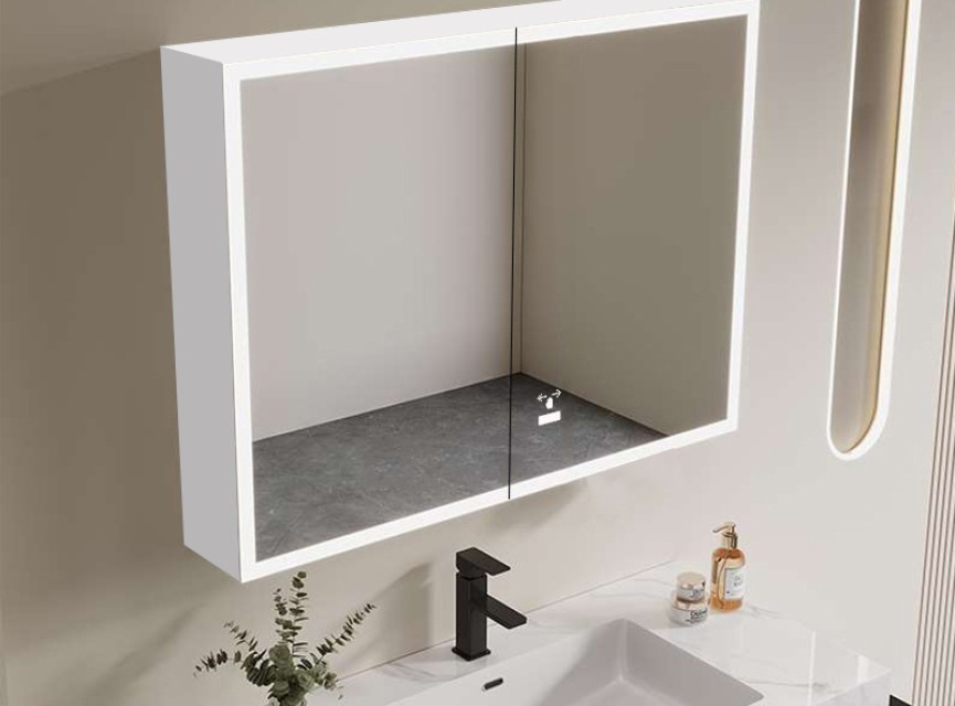 ZEYN Spiegelkast 120×70 Badkamerspiegel met verlichting