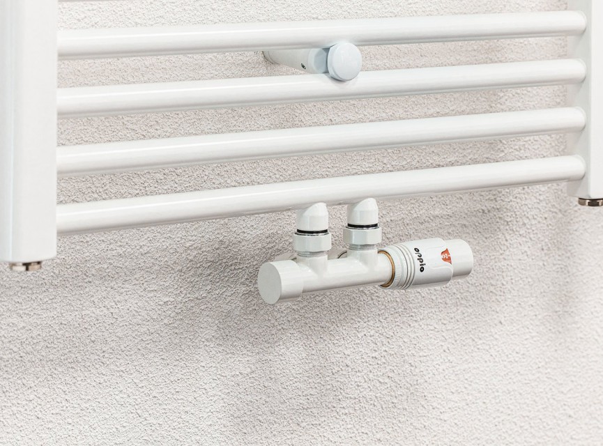 80x40 cm - 432 Watt - Oppio Handdoekradiator - Wit (Ral 9016)