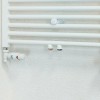 180x60 cm - 1214 Watt - Oppio Handdoekradiator - Wit (Ral 9016)