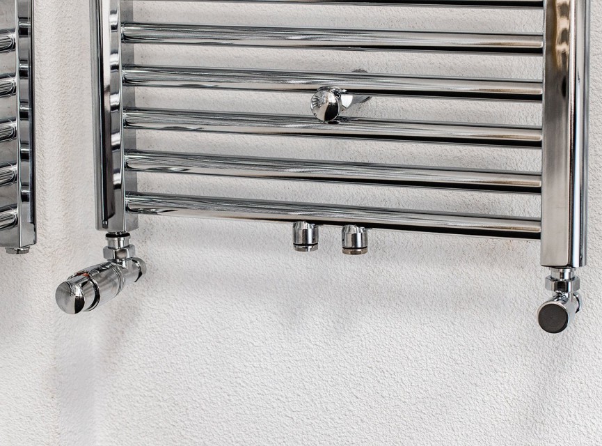 120x40 cm - 550 Watt - Oppio Handdoekradiator - Chroom