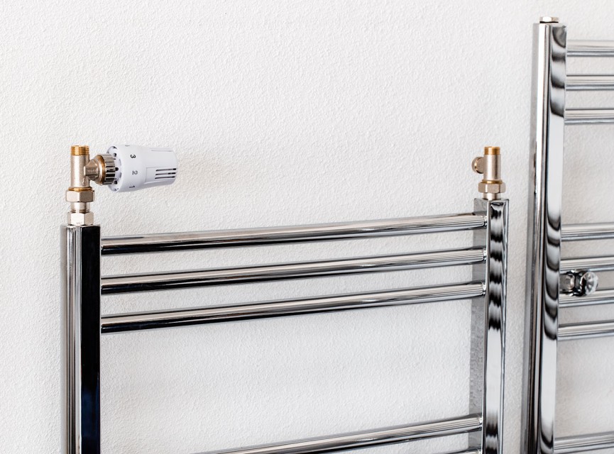 80x60 cm - 547 Watt - Oppio Handdoekradiator - Chroom