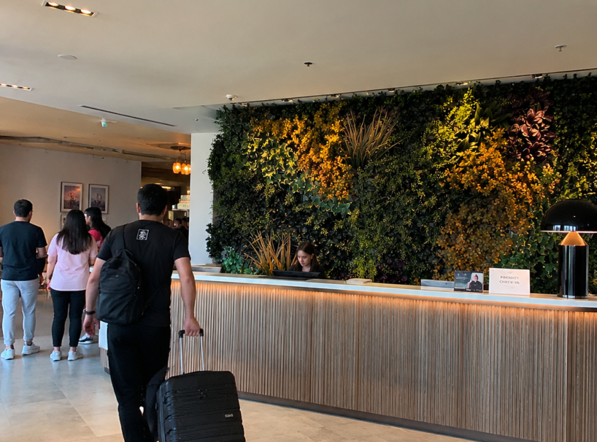 100x100 cm - OPPIO Moss Panel Kunsthaag - RIO NEGRO