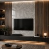 Oppio €57 PER PANEEL - 120x280x0,3 cm – Sardonyx PVC Wandpaneel Hoogglans