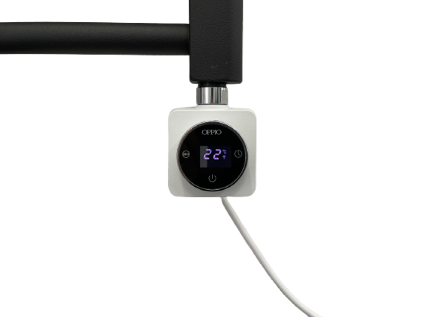 160x60 cm - Oppio Smart WiFi Wit (Ral 9016) elektrische handdoekradiator