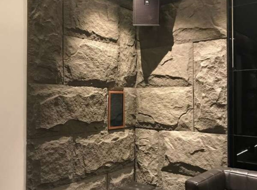 3D XL CEMENT GREY Rotswand Wandpaneel 60x120