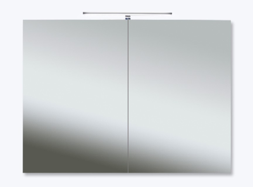 VANITY Spiegelkast 80x60 ( RANDLOOS ) Badkamerspiegel met verlichting