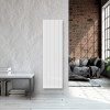 150x50,4 cm – Ambiente Verticale WiFi Elektrische Radiator – 2000 Watt – Keramisch – RAL 9016 Wit